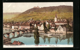 AK Stein A. Rhein, Flusspartie Mit Schloss Hohenklingen  - Other & Unclassified