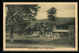 AK Ober-Holzhau, Ferienheim V. W. A. Im Erzgebirge  - Holzhau