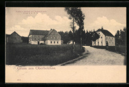 AK Oberholzhau, Fischers Gasthof Und Sommerfrische  - Oberholzhau (Erzgeb.)
