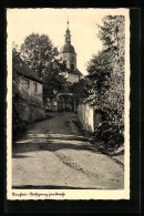 AK Nerchau, Aufgang Zur Kirche  - Andere & Zonder Classificatie