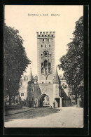 AK Landsberg /Lech, Partie Am Bayertor  - Landsberg