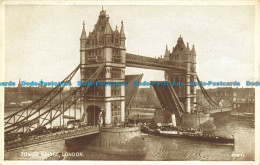 R647799 London. Tower Bridge. Valentine. Photo Brown - Other & Unclassified
