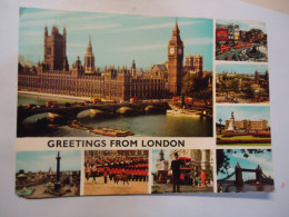 UNITED KINGDOM   POSTCARDS LONDON PANORAMA - Other & Unclassified