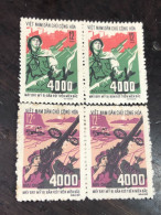 VIET  NAM  NORTH STAMPS-271(1972 4000TH US AIRCRAFT BROUGHT DOWN OVER NORTH VIETNAM)4 Pcs2 Set Good Quality - Vietnam