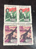 VIET  NAM  NORTH STAMPS-271(1972 4000TH US AIRCRAFT BROUGHT DOWN OVER NORTH VIETNAM)4 Pcs2 Set Good Quality - Vietnam