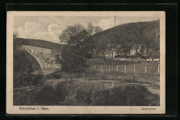 AK Wendefurt I. Harz, Partie An Der Bodebrücke  - Andere & Zonder Classificatie