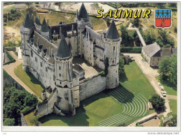 SAUMUR - Vue Aerienne Du Chateau - Saumur