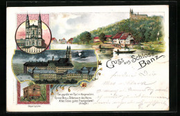 Lithographie Banz, Blick Auf Schloss Und Deysinghütte  - Other & Unclassified