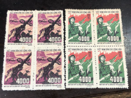 VIET  NAM  NORTH STAMPS-271(1972 4000TH US AIRCRAFT BROUGHT DOWN OVER NORTH VIETNAM)8 Pcs4 Set Good Quality - Viêt-Nam