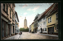 AK Sangerhausen, Kylischestrasse Mit Jacobikirche  - Sangerhausen