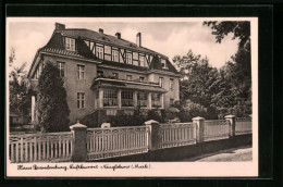 AK Neuglobsow, Hotel Haus Brandenburg  - Neuglobsow
