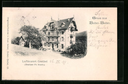 AK Baden-Baden, Hotel Grethel Im Sonnenschein  - Baden-Baden