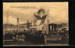 AK Bruxelles, Expostion Universelle De Bruxelles 1910, Pavillon De L`Allemagne  - Exposiciones