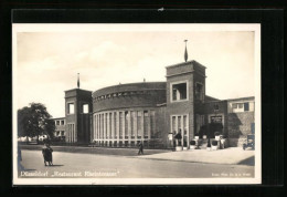 AK Düsseldorf, Restaurant Rheinterrasse, Grosse Ausstellung 1926  - Exhibitions