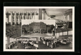 AK Wien, Internationale Messe 1947 - Ausstellungsgebäude Und Innenansichten  - Tentoonstellingen