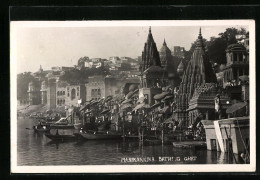 AK Benares, Manikarnika Bathing Ghat  - Indien