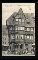 AK Halberstadt, Altes Haus Am Holzmarkt  - Halberstadt