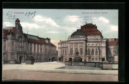 AK Chemnitz, Museum Mit Neuem Theater  - Theatre