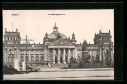 AK Berlin-Tiergarten, Reichstagsgebäude  - Tiergarten