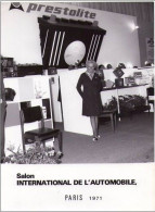 Photographie Originale Salon De L'automobile  PARIS 1971 - Stand Batterie PRESTOLITE - Auto's