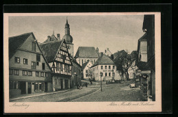 AK Arnsberg, Alter Markt Mit Rathaus  - Arnsberg