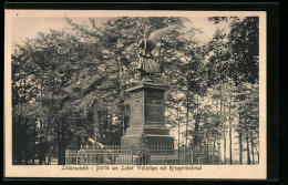 AK Lüdenscheid, Partie Am Loher Wäldchen Mit Kriegerdenkmal  - Luedenscheid