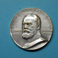 Medaille Jahrhundertfeier Würzburg 1914 Ludwig III. König Von Bayern (M3549 - Ohne Zuordnung