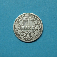 Deutsches Reich 1881 A 1 Mark Kleiner Adler (M3703 - Andere & Zonder Classificatie