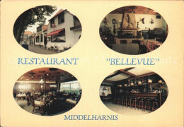 72420102 Middelharnis Restaurant Bellevue Middelharnis - Autres & Non Classés