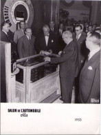 Photographie Originale Salon De L'automobile  PARIS 1953 - Stand Batterie PRESTOLITE - Auto's