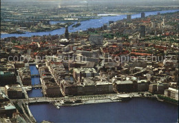 72419624 Hamburg Jungfernstieg Binnenalster Elbe Hansestadt Fliegeraufnahme Hamb - Andere & Zonder Classificatie