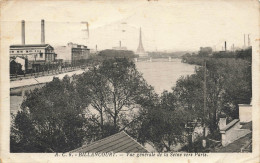 CPA Billancourt-Vue Générale De La Seine Vers Paris-6      L2949 - Boulogne Billancourt