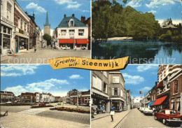 72419525 Steenwijk Ortsansichten Strassenpartie Pavillon Am See  - Autres & Non Classés