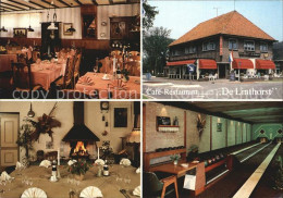 72419345 Havelte Cafe Restaurant De Linthorst Speiseraum Kaminzimmer Kegelbahn H - Sonstige & Ohne Zuordnung