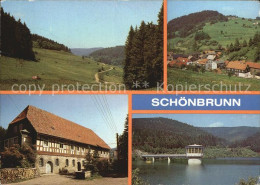 72418346 Schoenbrunn Schleusegrund Heidelbachtal Teilansicht Oberfoersterei Tals - Autres & Non Classés