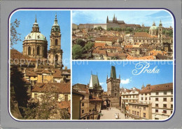72418245 Praha Prahy Prague Chram Sv Mikulase Panorama Prazskeho Hradu S Malou S - Tchéquie