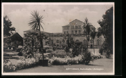 AK Göttingen, Bahnhofs-Anlagen Im Sommer  - Goettingen