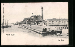 CPA Port Said, Le Quai  - Autres & Non Classés