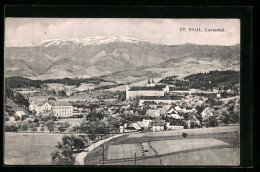 AK St. Paul /Lavanttal, Teilansicht Mit Kirche  - Andere & Zonder Classificatie