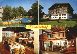 72417672 St Georgen Attergau Tirolerhof Gasthof Pension Schwimmbad Gastraum Trep - Other & Unclassified