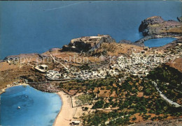 72417662 Rhodos Rhodes Aegaeis Blick Auf Lindos  - Grèce