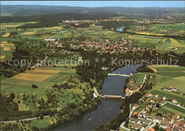 72417482 Altenburg Rheinau Baden Fliegeraufnahme Mit Rheinbruecke Rheinau - Other & Unclassified