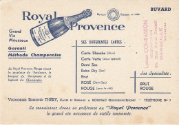 BUVARD & BLOTTER - ROYALE PROVENCE - Vin Mousseux - Vignobles Théry Edmond - ROGNAC (Bouche Du Rhône) - Other & Unclassified