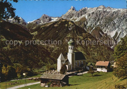 72417210 Bartholomaeberg Vorarlberg Teilansicht Mit Kirche Zimba Raetikon Bartho - Other & Unclassified