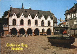 72416645 Goslar Marktplatz Rathaus Marktbrunnen Goslar - Goslar