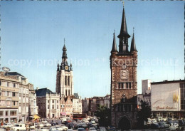 72416502 Courtrai Flandre Belfort Grote Markt St Maartenskerk Glockenturm Marktp - Andere & Zonder Classificatie