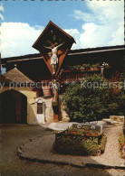 72416489 Heiligenblut Kaernten Motiv Am Friedhof Kircheneingang Kreuz Inri Rojac - Andere & Zonder Classificatie