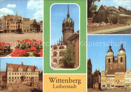 72416372 Wittenberg Lutherstadt Schlosskirche Schlossplatz Rathaus Markt Wittenb - Wittenberg