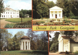 72416171 Dessau-Rosslau Park Georgium Schloss Blumengartenhaus Ionischer Rundtem - Dessau