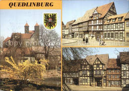 72416151 Quedlinburg Blick Auf Burgberg Stiftskirche Schloss Steinweg Klopstockh - Andere & Zonder Classificatie